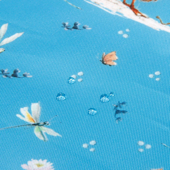 Eco Chic Eco Chic Lightweight Foldable Lunch Bag Whimsy Ducks