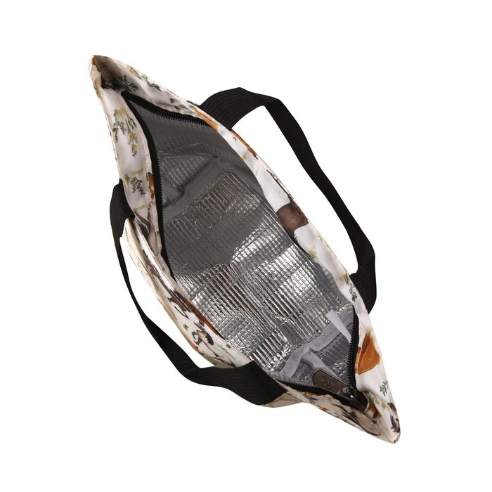 Eco Chic Eco Chic Lightweight Foldable Lunch Bag Wild Horses