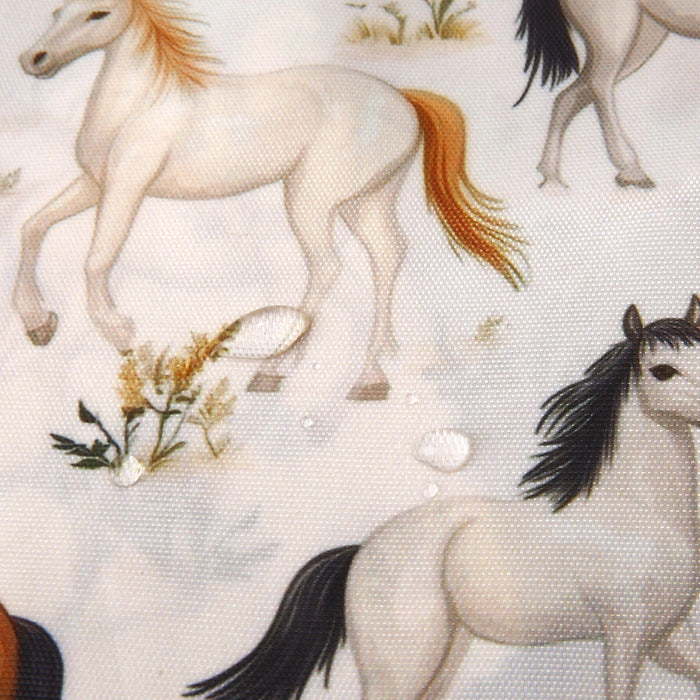 Eco Chic Eco Chic Lightweight Foldable Lunch Bag Wild Horses
