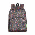 Eco Chic Eco Chic Lightweight Foldable Mini Backpack Ditsy