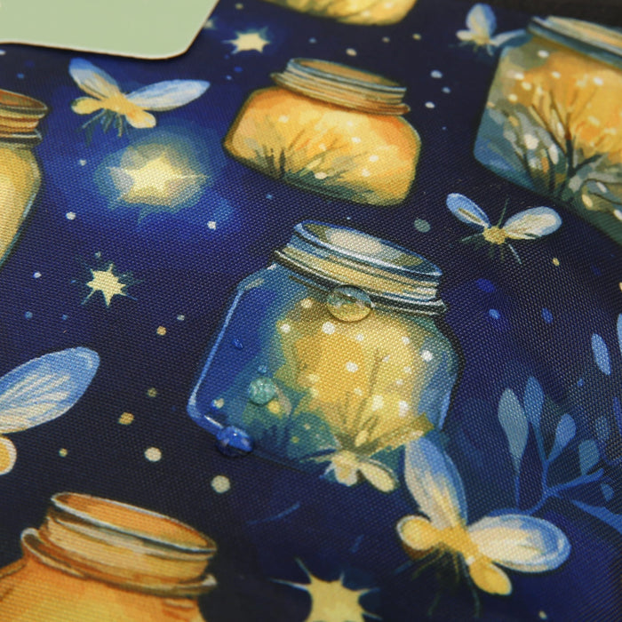 Eco Chic Eco Chic Lightweight Foldable Mini Backpack Jars and Fireflies