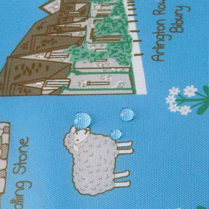 Eco Chic Eco Chic Lightweight Foldable Reusable Shopping Bag Cotswolds
