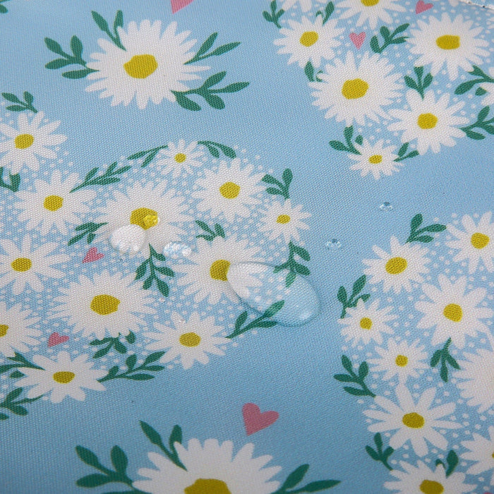 Eco Chic Eco Chic Lightweight Foldable Reusable Shopping Bag Daisy Hearts