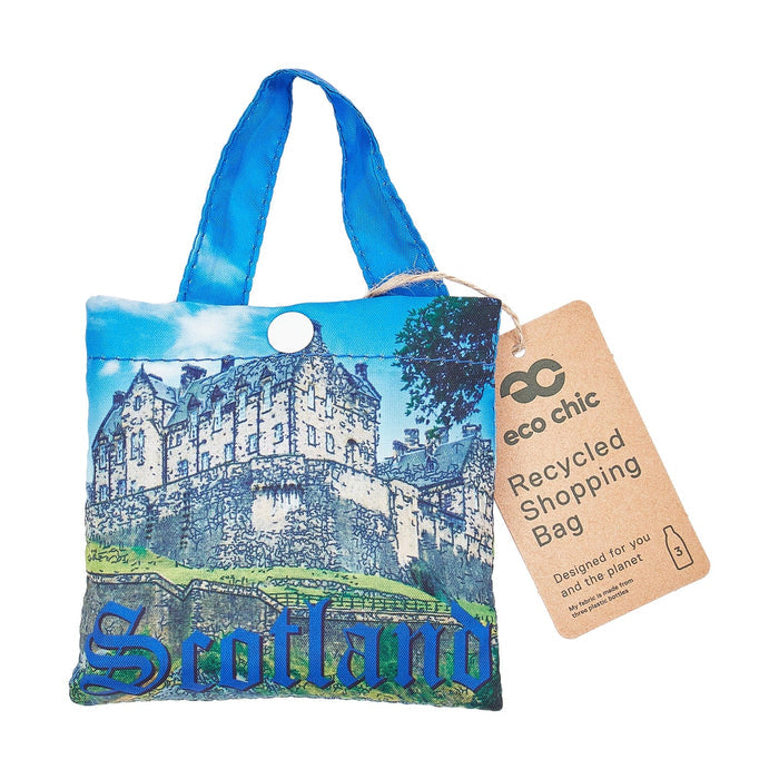 Eco Chic Eco Chic Lightweight Foldable Reusable Shopping Bag Scotland