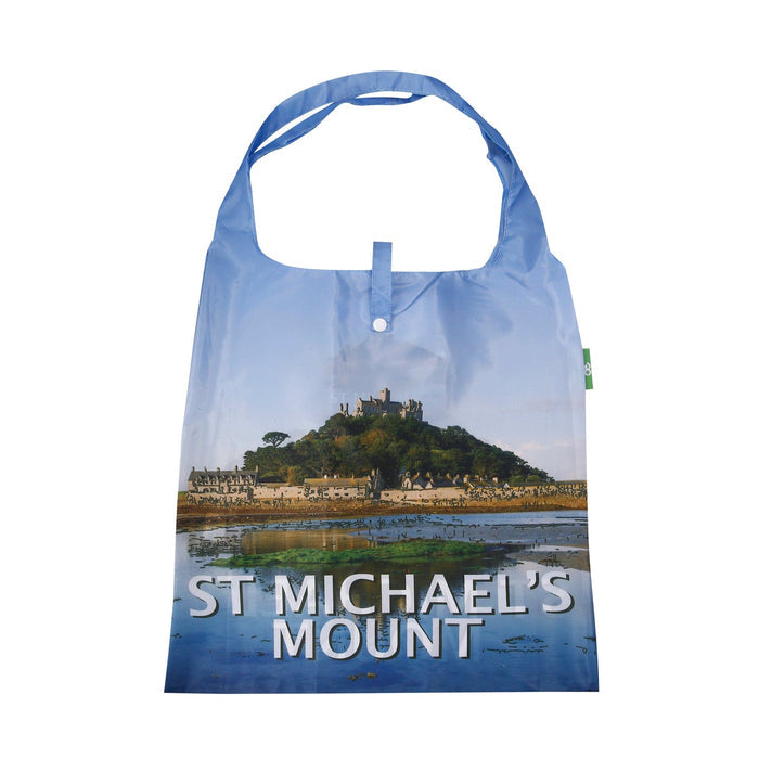 Eco Chic Eco Chic Lightweight Foldable Reusable Shopping Bag St Michael's Mount