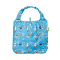 Eco Chic Eco Chic Lightweight Foldable Reusable Shopping Bag Whimsy Ducks