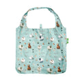 Eco Chic Eco Chic Lightweight Foldable Reusable Shopping Bag Whimsy Sheep