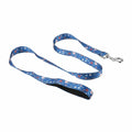 Eco Chic Small Eco Chic Recycled Dog Lead - Floral Navy