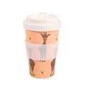 Eco Chic Eco Chic Recycled Travel Cup Giraffes