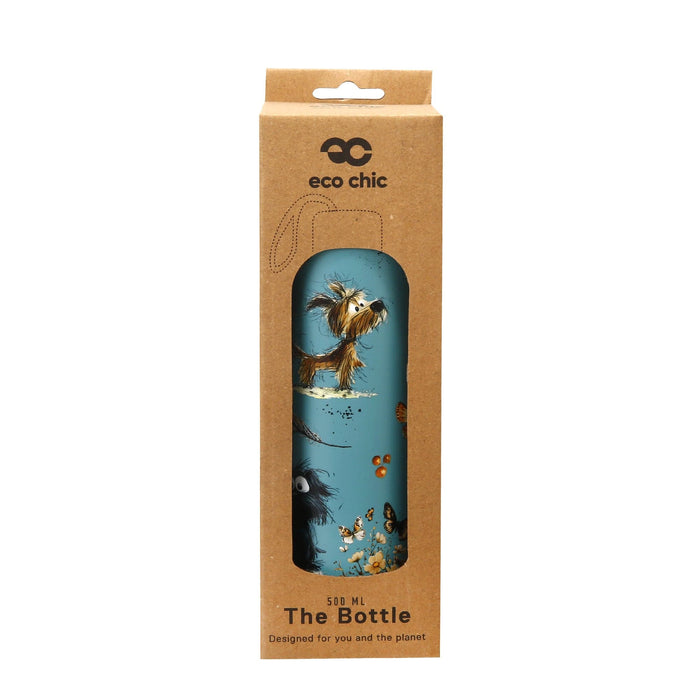 Eco Chic Eco Chic Thermal Bottle Whimsy Dogs
