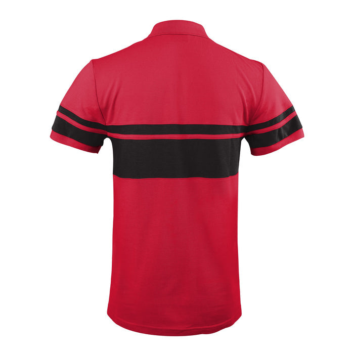 FOCO Men's NFL Atlanta Falcons Stripe Polo Shirt