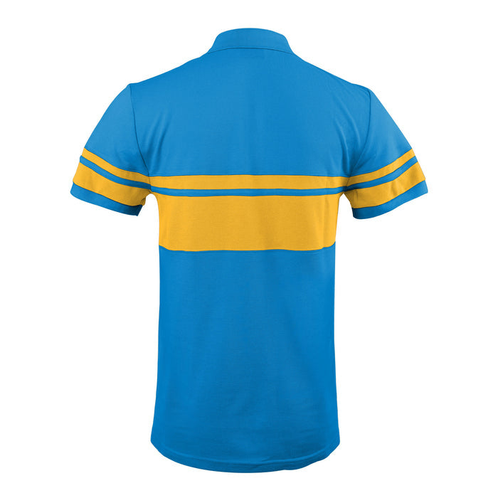 FOCO Men's NFL Los Angeles Chargers Stripe Polo Shirt