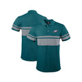 FOCO Men's NFL Philadelphia Eagles Stripe Polo Shirt