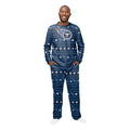 FOCO NFL Men's Tennessee Titans Team Logo Ugly Pajama Set