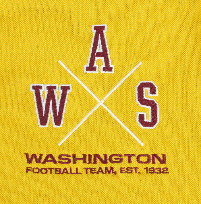 FOCO NFL Men's Washington Football Team Rugby Polo Shirt