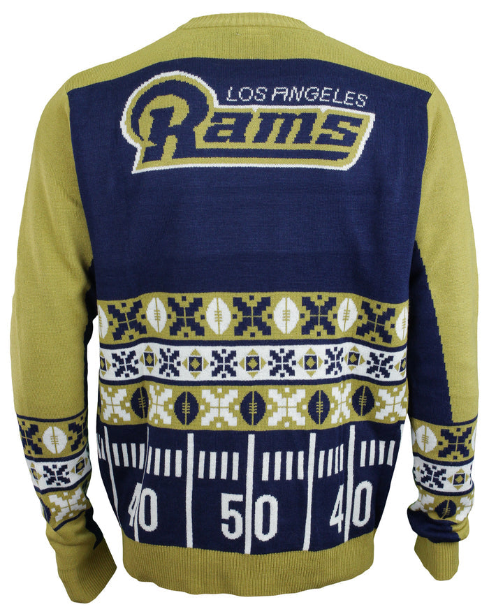 Forever Collectibles NFL Men's Los Angeles Rams Ugly Light Up Sweater