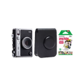 Fujifilm Instax Mini Evo Hybrid Instant Camera with 1 Fujifilm Instax Mini Instant Film and Instax Evo Case