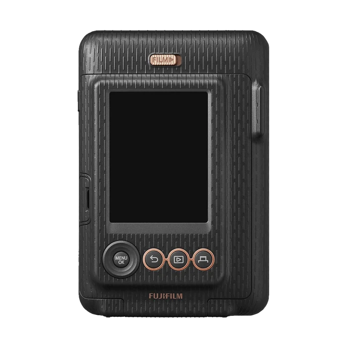 Fujifilm Instax Mini LiPlay Hybrid Instant Camera (Elegant Black)