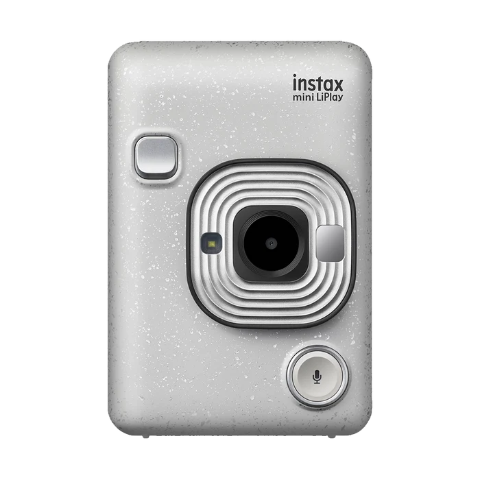 Fujifilm Instax Mini LiPlay Hybrid Instant Camera (Stone White)