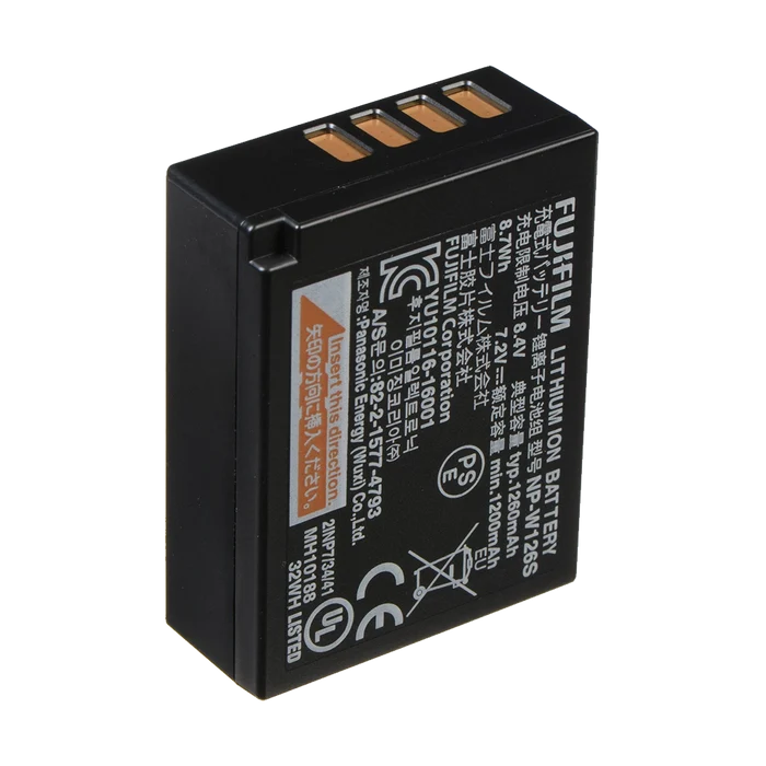 Fujifilm NP-W126S Li-Ion Battery Pack