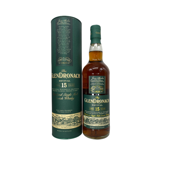 Glen Dronach 15 Year Old  Single Malt Scotch Whisky -750 ml