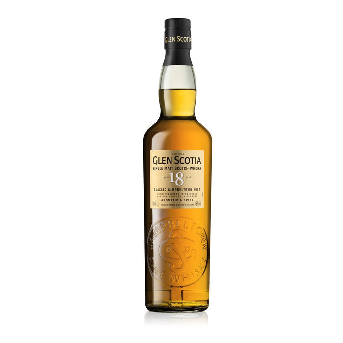 Glen Scotia Single Malt 18 Year Scotch Whisky -750ml