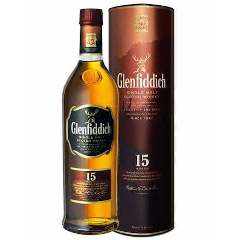 Glenfiddich 15 years Single Malt Scotch 750ml - Newport Wine & Spirits