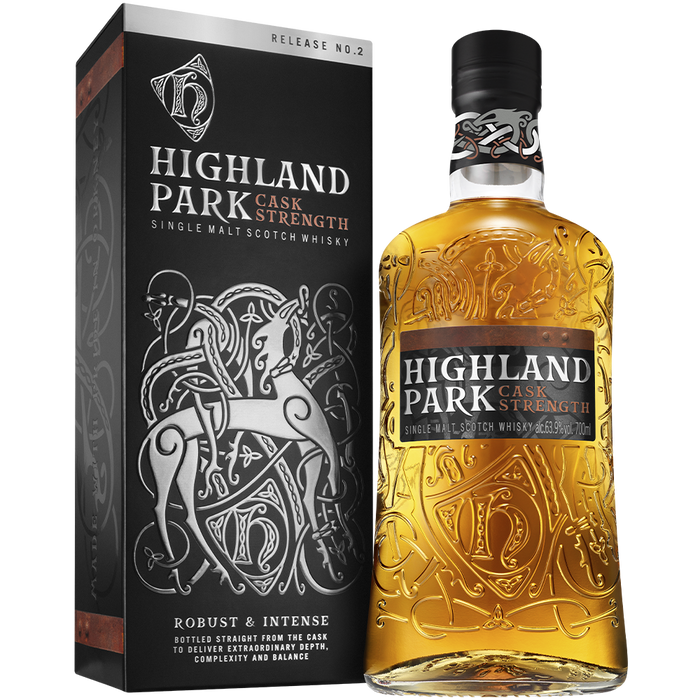 Highland Park Cask Strength Single Malt Scotch Whiskey -750ml