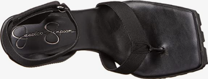 Jessica Simpson Kielne Women's Mixed Media Block Heel Sandals