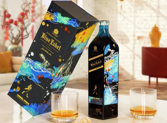 Johnnie Walker Blue Label Year of The Rabbit Scotch Whiskey-750ml