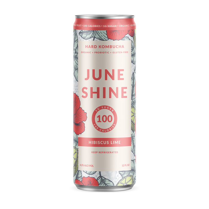 June Shine Hard Kombucha Hibiscus Lime - Newport Wine & Spirits