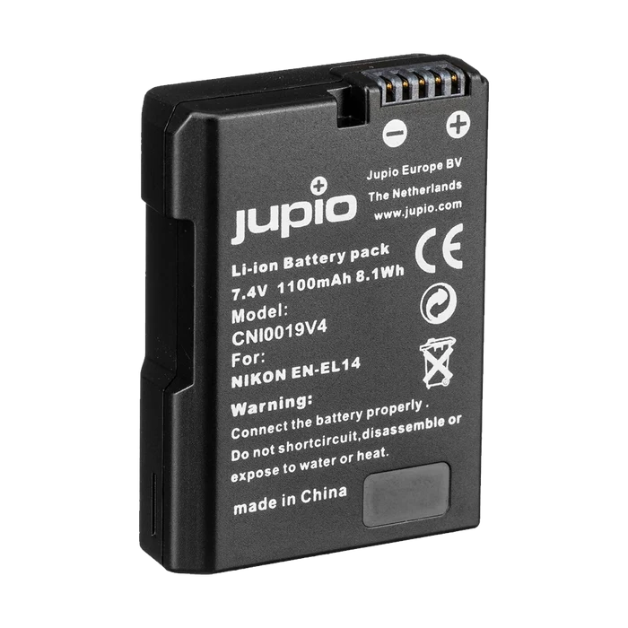 Jupio 1100mAh Battery for Nikon EN-EL14