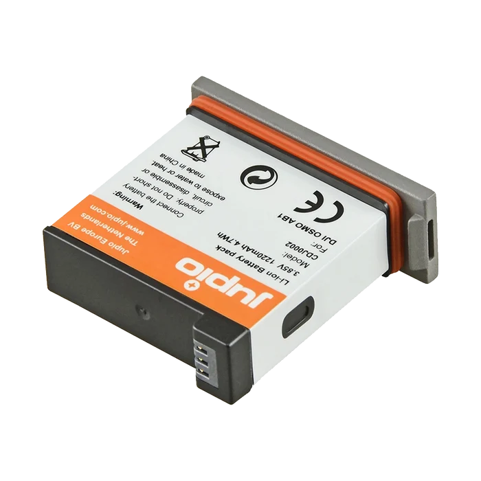Jupio Lithium-Ion Battery Pack for DJI Osmo Action 4K (3.85V, 1220mAh)