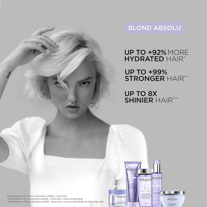 Kérastase Blond Absolu Cicaplasme: Universal Fortifying Heat-Protecting Serum 150ml - Additional 2