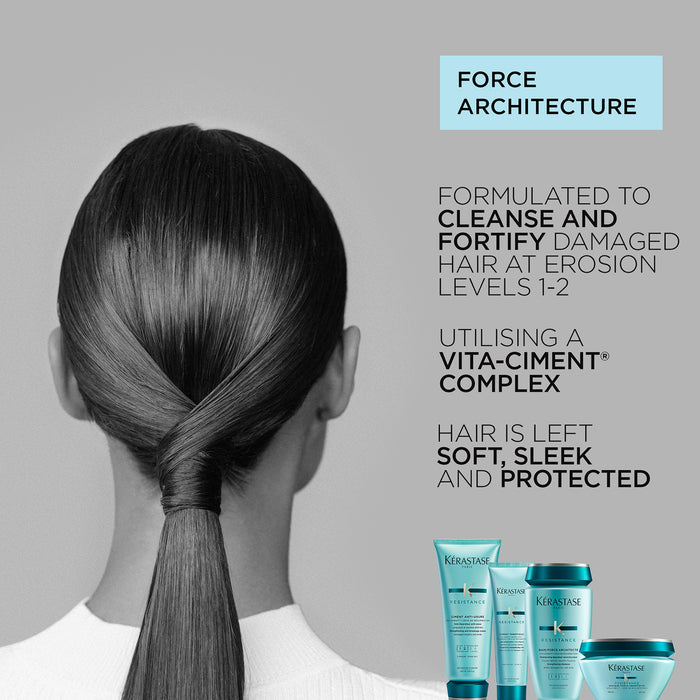 Kérastase Resistance Bain Force Architecte: Strengthening Shampoo 250ml - Additional 3