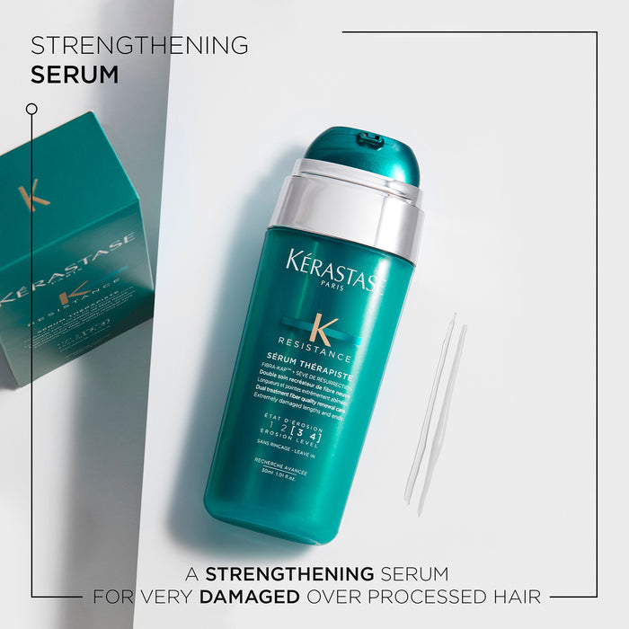 Kérastase Resistance Sérum Thérapiste: Dual Treatment Fiber Quality Renewal Care 30ml - Additional 2