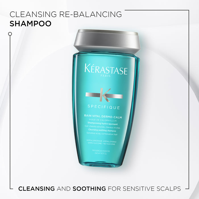 Kérastase Specifique Bain Vital Dermo-Calm: Cleansing Soothing Shampoo 250ml - Additional 1