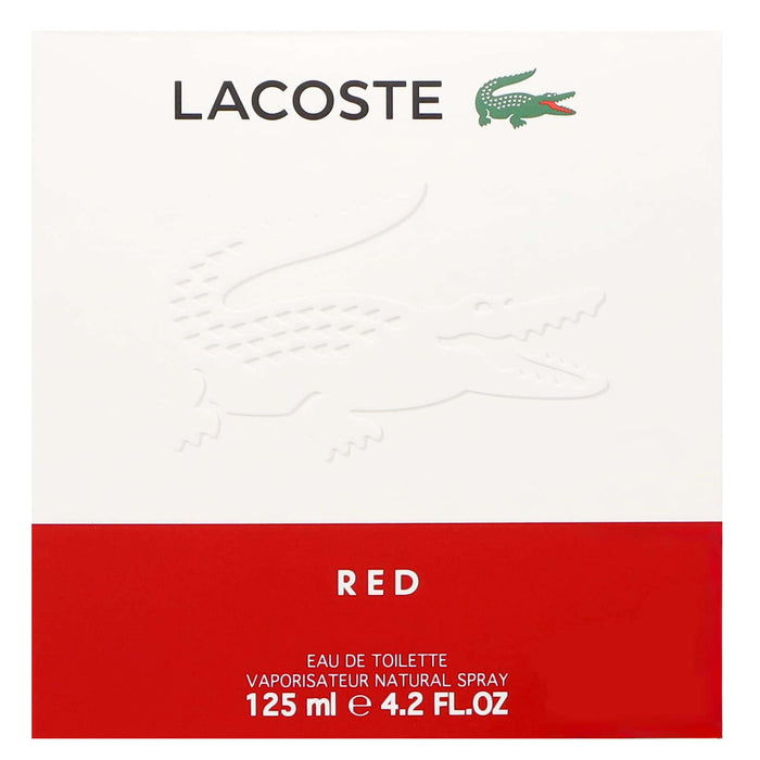 Lacoste Red Pour Homme Eau de Toilette Spray 125ml - Additional 1