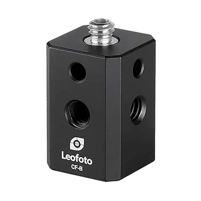 Leofoto CF-8 Conversion Adapter UNC 1/4" Screw Plus 1/4" Mount Hole