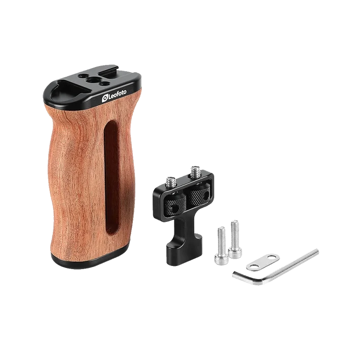 Leofoto CH-3 Rosewood Hand Grip for Camera Cage