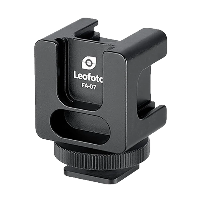 Leofoto FA-07 Cold Shoe and Hot Shoe Adapter