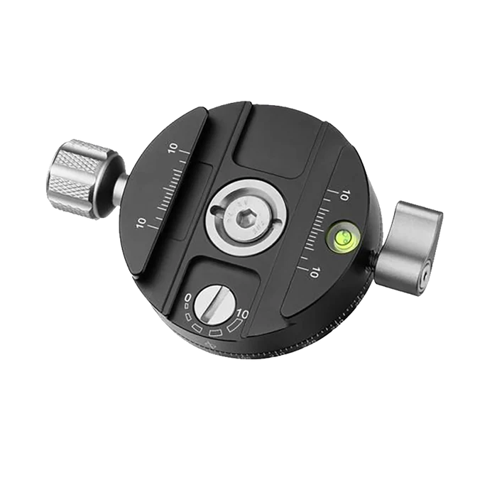 Leofoto PAN-02 Panning Clamp with QP-70N Arca-Swiss Quick Release Plate