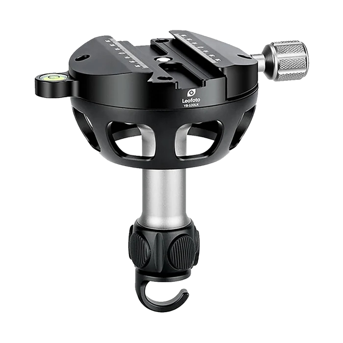 Leofoto YB-100LK 100mm Leveling Base with Hook