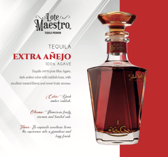 Lote Maestro Extra Anejo Crstalino Tequila -750 ml