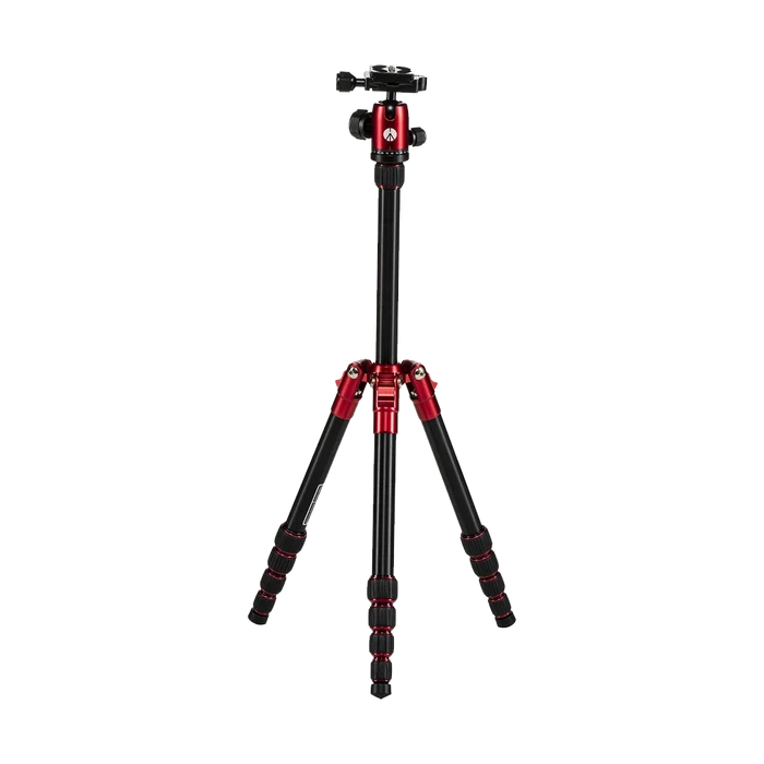 Manfrotto Element Small Aluminum Traveller Tripod (Red)