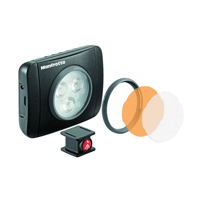 Manfrotto Lumimuse 3 On-Camera LED Light (Black) (Backordered)