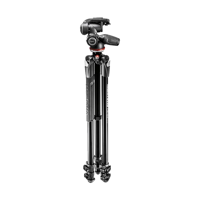 Manfrotto MK290XTA3-3W 290 Xtra Aluminium 3-Section Tripod with 3-Way Head