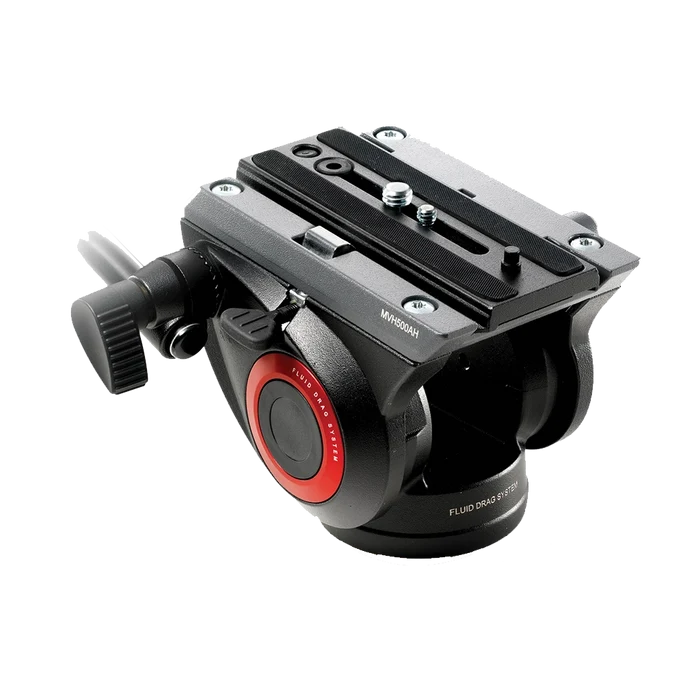 Manfrotto MVH500AH Lightweight Fluid Video Head Flat Base