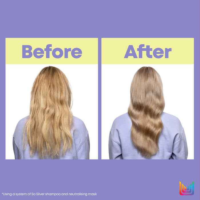 Matrix Total Results Color Obsessed So Silver Shampoo to Neutralize Yellow Tone in Blonde Hair 300ml - Additional 3