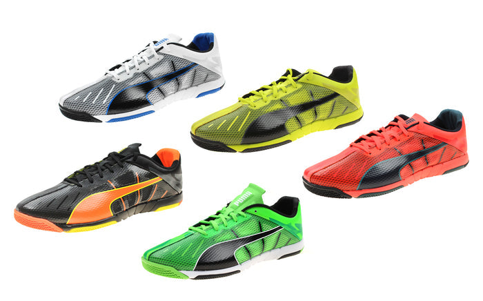 Puma Men's and Youth Boys Neon Lite 2.0 Indoor Soccer Shoes - Color Options